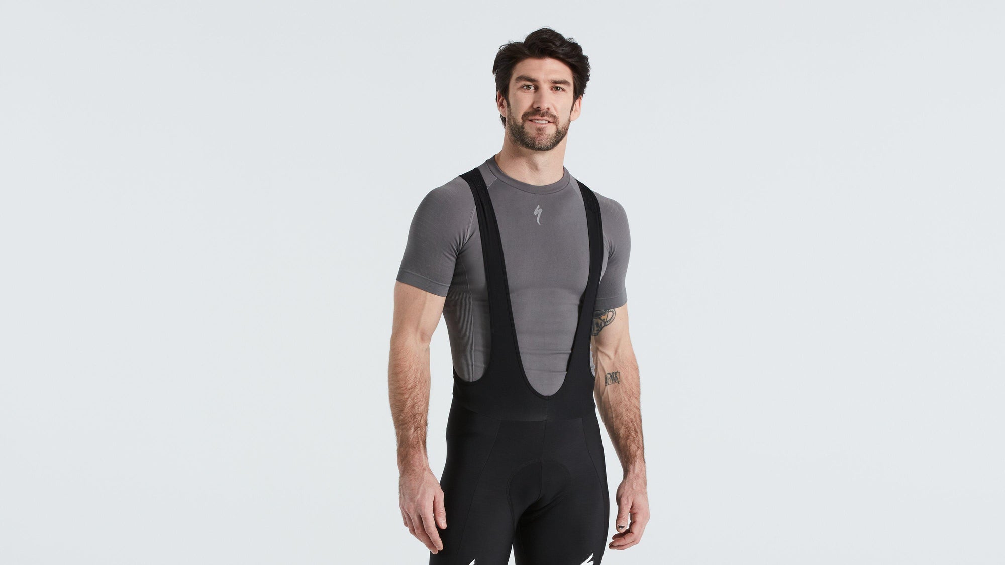 Specialized Men’s Seamless Short Sleeve Base Layer - Grey
