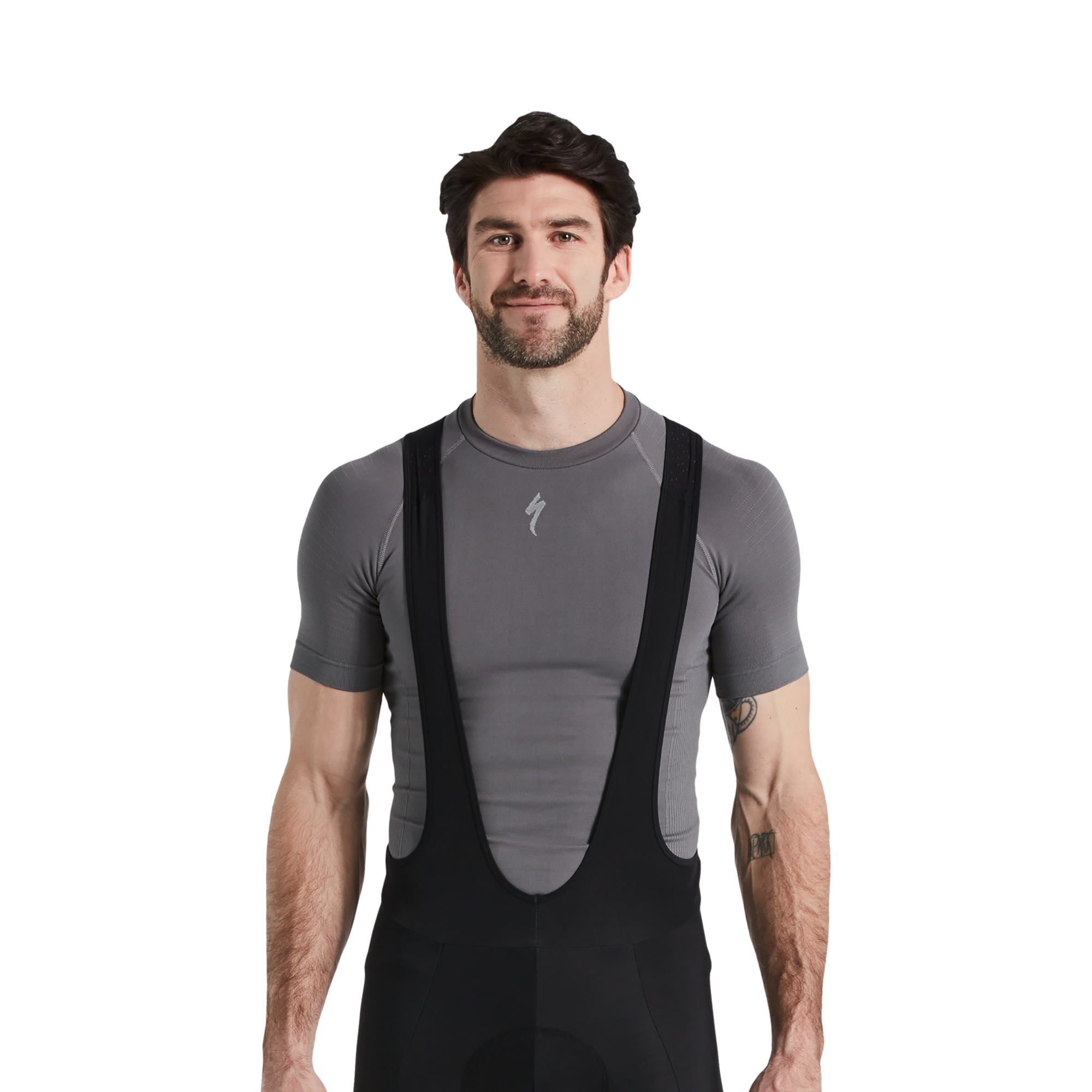 Specialized Men’s Seamless Short Sleeve Base Layer - Grey