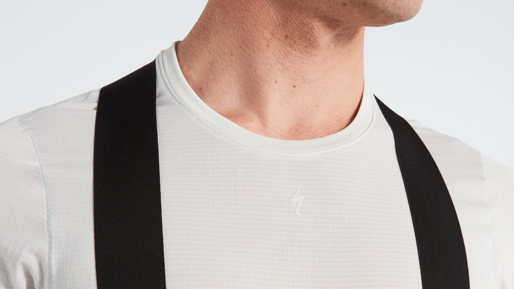 Specialized Men's Power Grid™ Short Sleeve Baselayer - Dove Grey