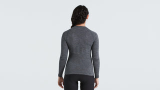 Specialized Women's Merino Seamless Long Sleeve Base Layer - Grey