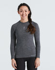 Specialized Women's Merino Seamless Long Sleeve Base Layer - Grey