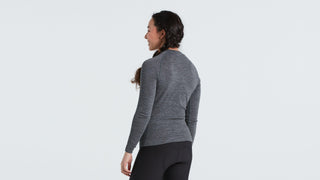 Specialized Women's Merino Seamless Long Sleeve Base Layer - Grey