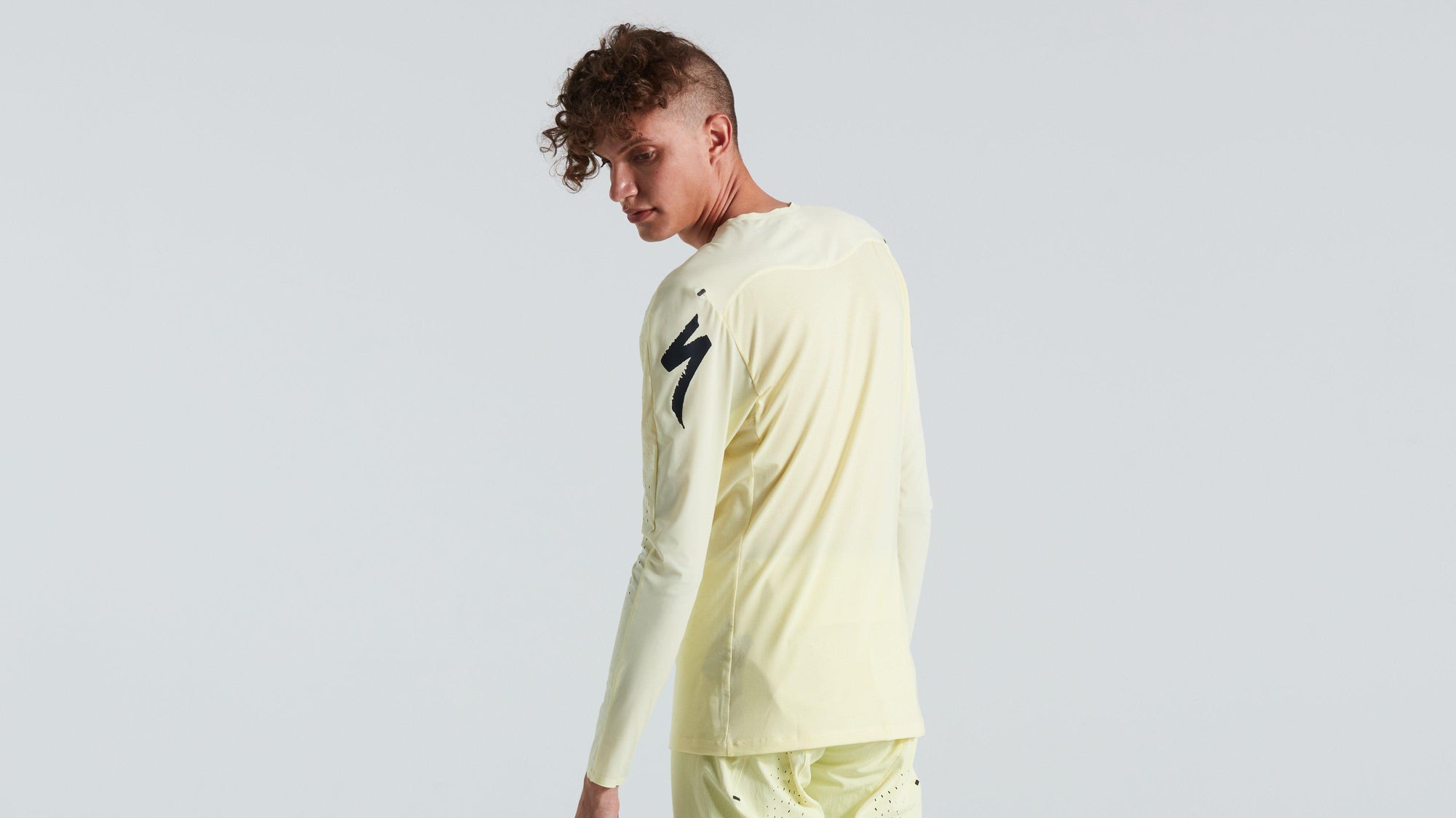 Specialized Butter Gravity Race Long Sleeve Jersey - Butter