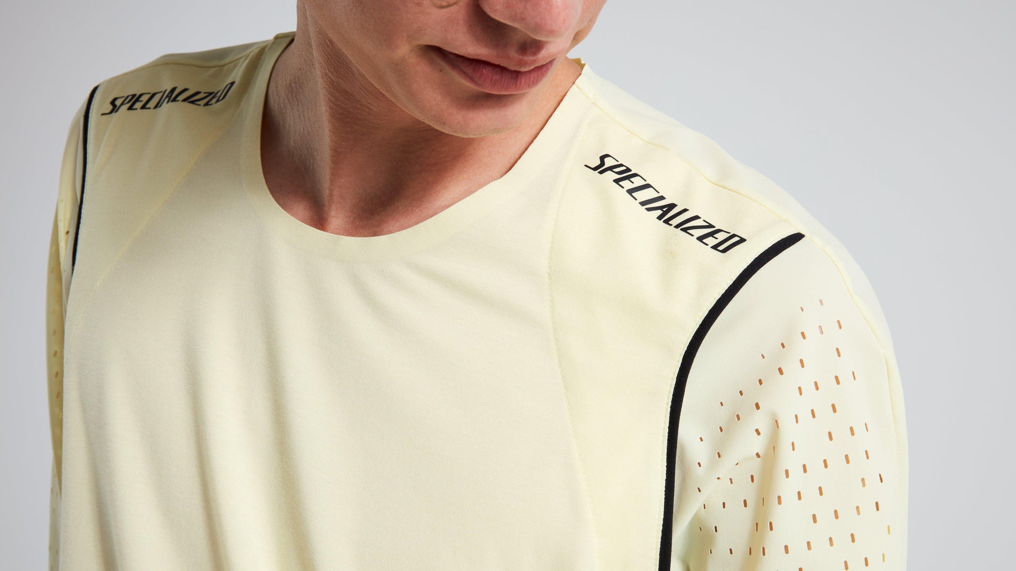 Specialized Butter Gravity Race Long Sleeve Jersey - Butter