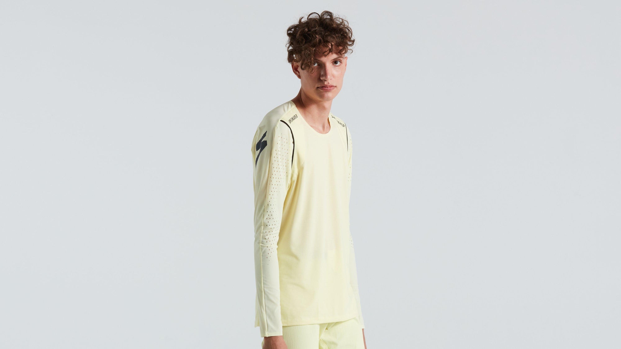 Specialized Butter Gravity Race Long Sleeve Jersey - Butter