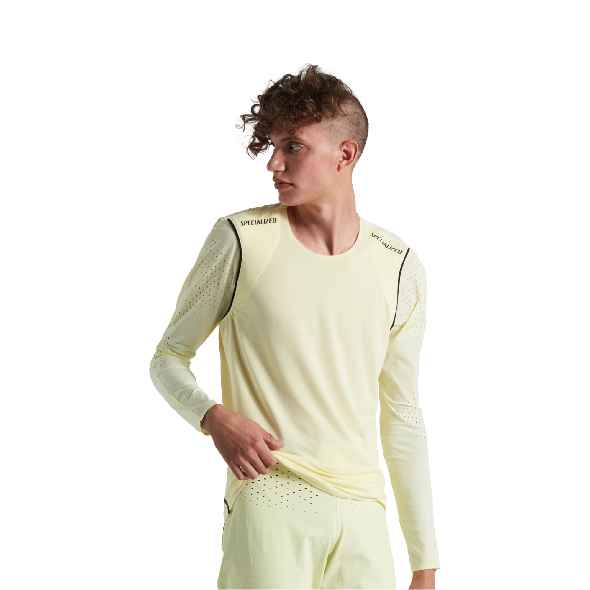 Specialized Butter Gravity Race Long Sleeve Jersey - Butter