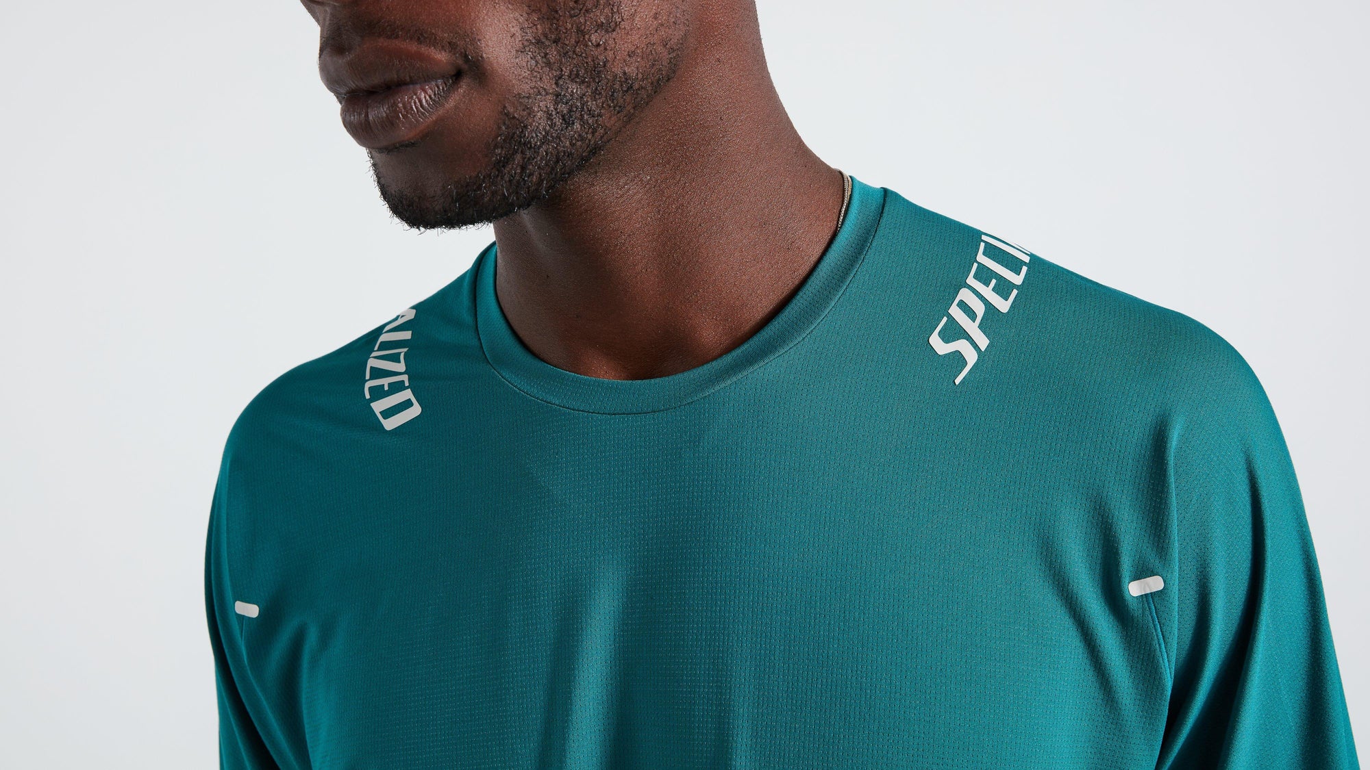 Specialized Men's Trail Air Long Sleeve Jersey - Tropical Teal