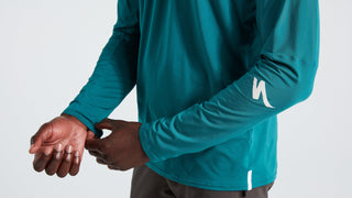 Specialized Men's Trail Air Long Sleeve Jersey - Tropical Teal
