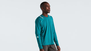 Specialized Men's Trail Air Long Sleeve Jersey - Tropical Teal