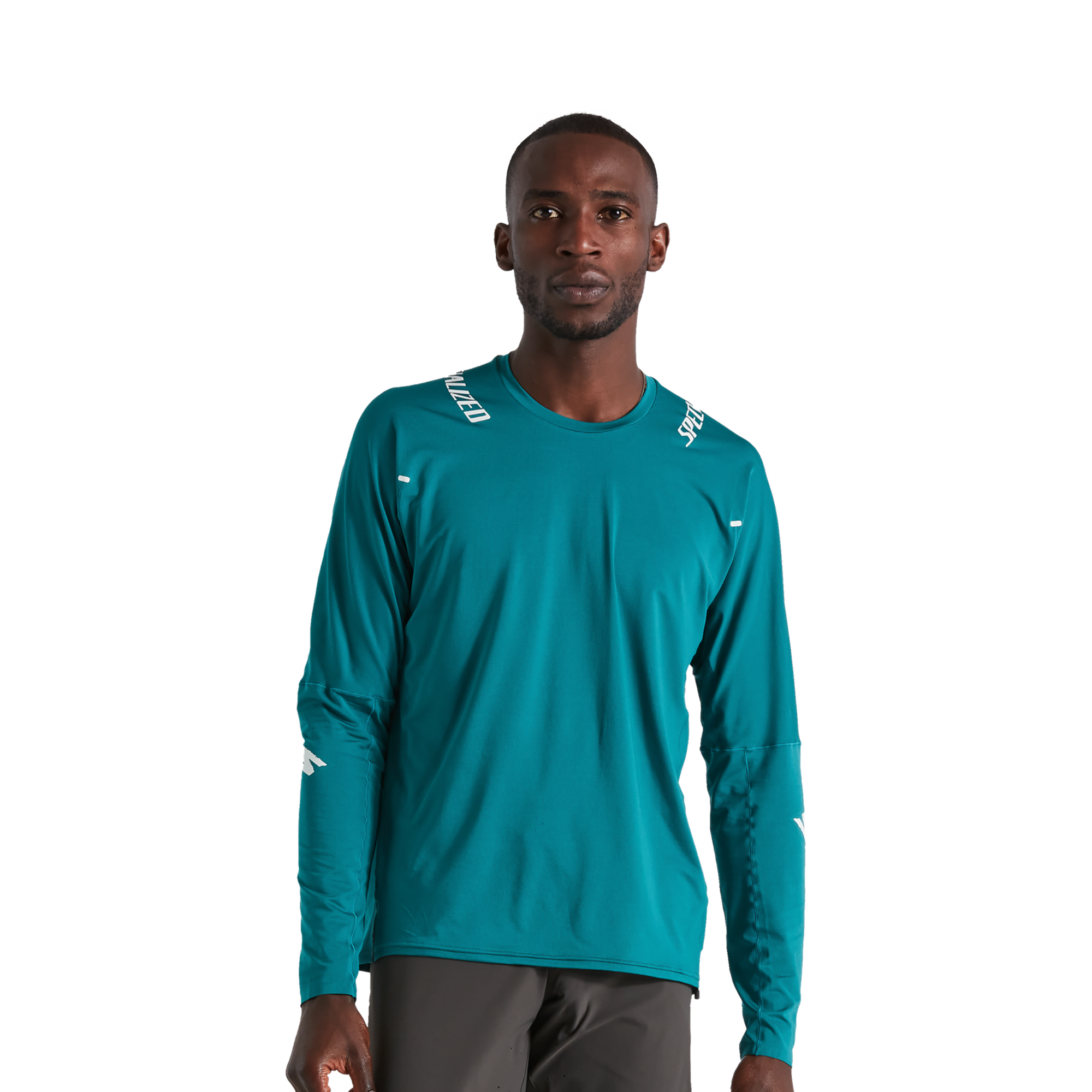 Specialized Men's Trail Air Long Sleeve Jersey - Tropical Teal