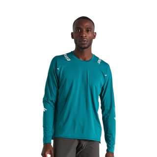 Specialized Men's Trail Air Long Sleeve Jersey - Tropical Teal