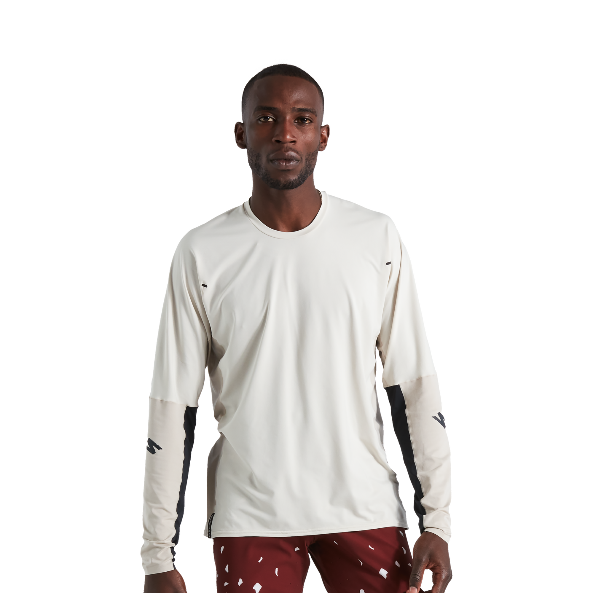 Specialized Men's Trail Air Long Sleeve Jersey - White Mountains