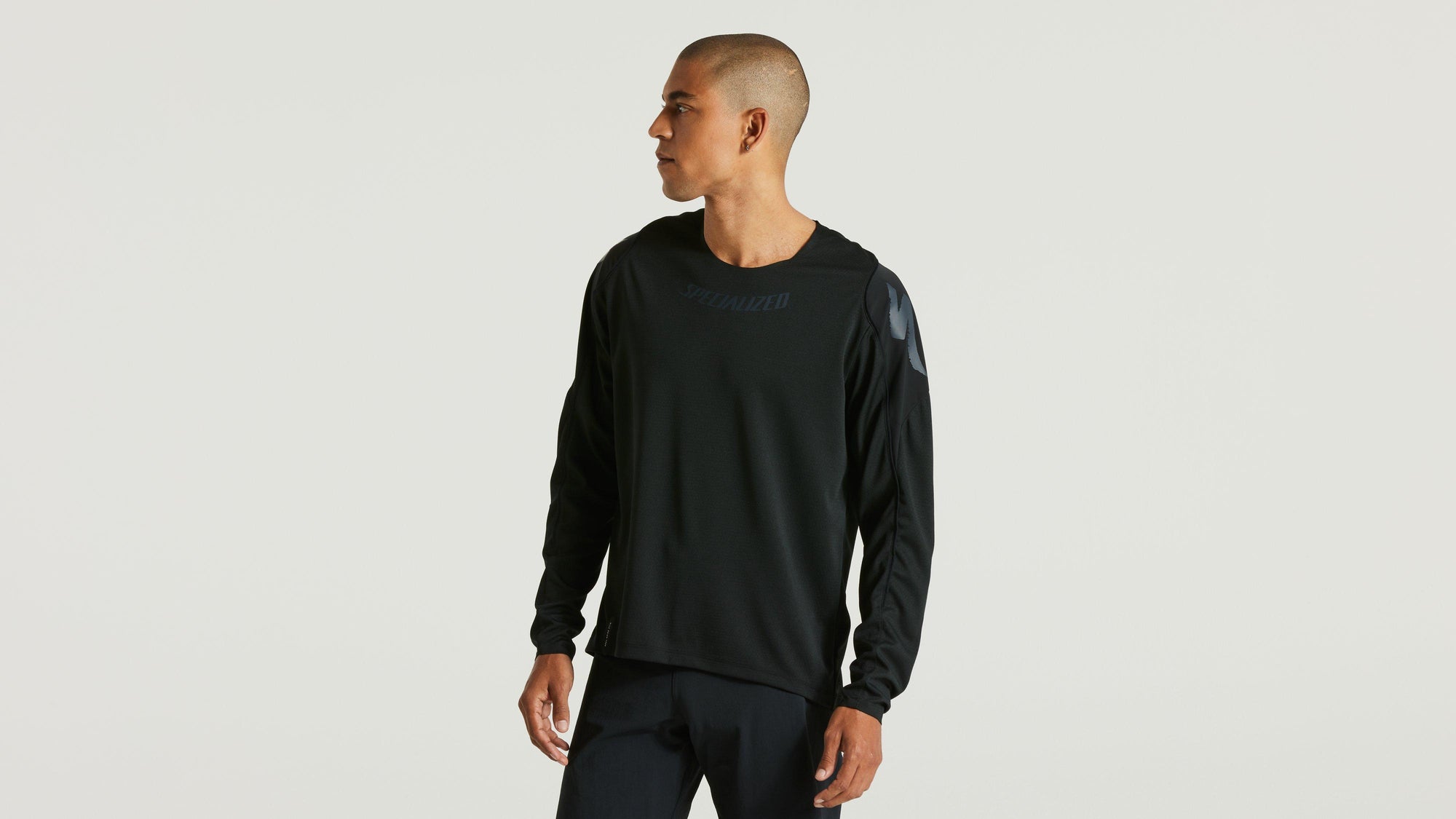 Specialized Gravity Long Sleeve Jersey - Black
