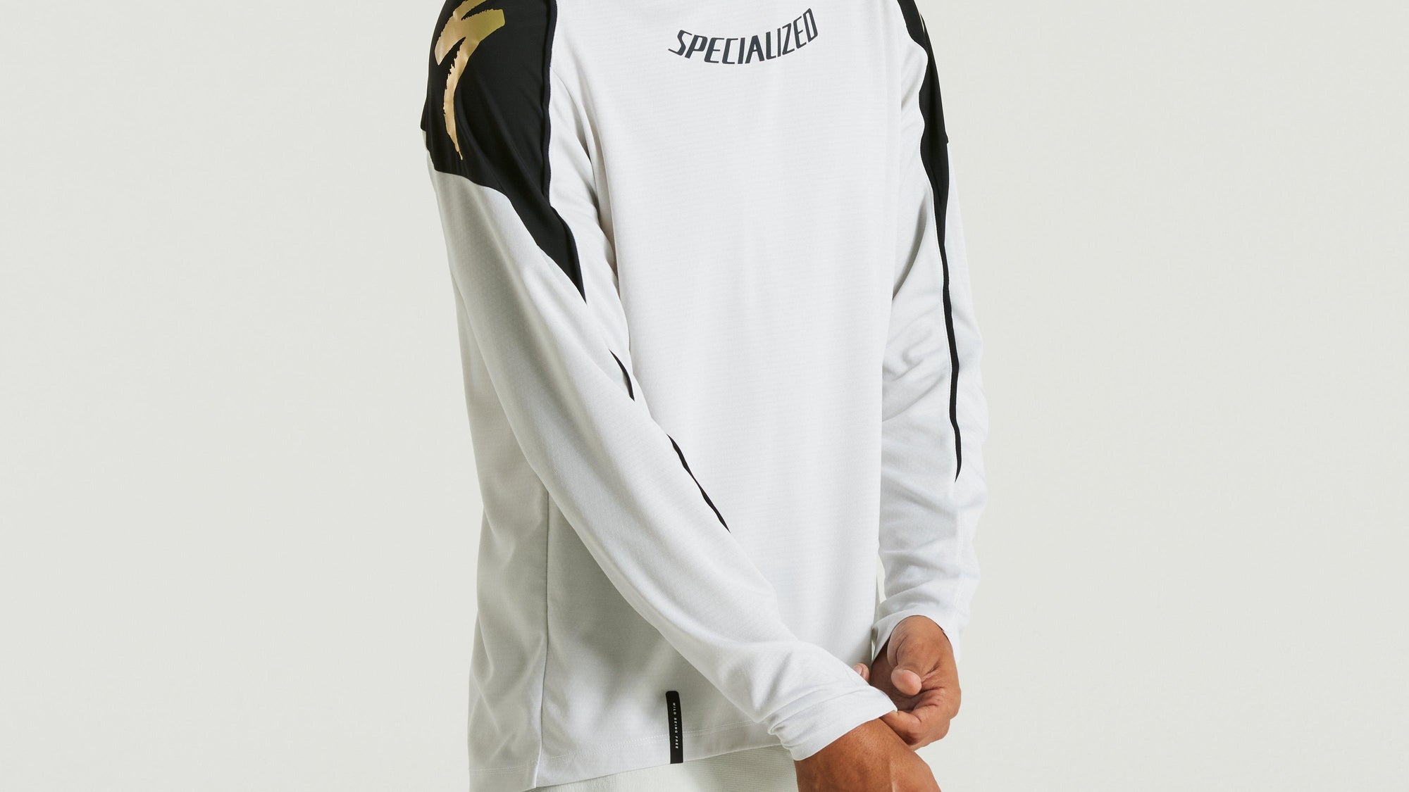 Specialized Gravity Long Sleeve Jersey - Dove Grey