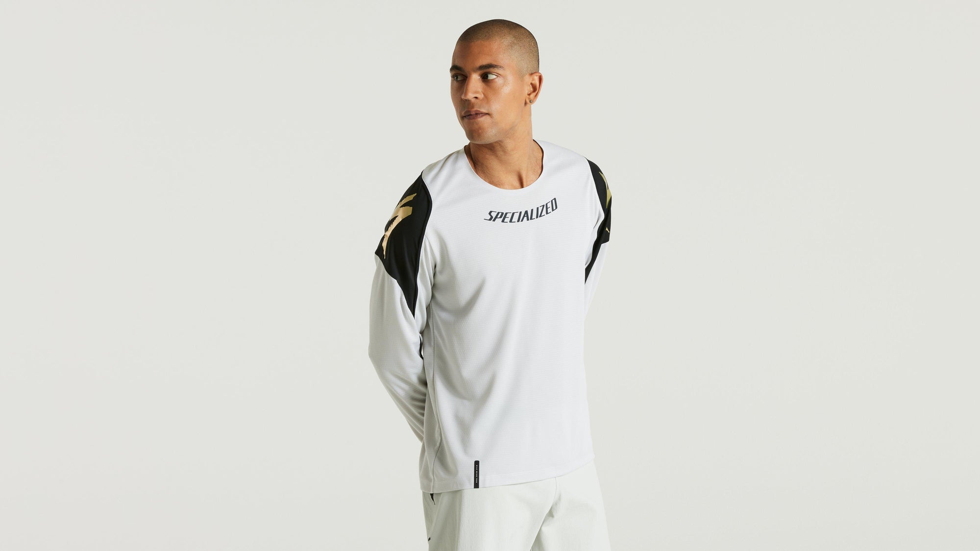 Specialized Gravity Long Sleeve Jersey - Dove Grey