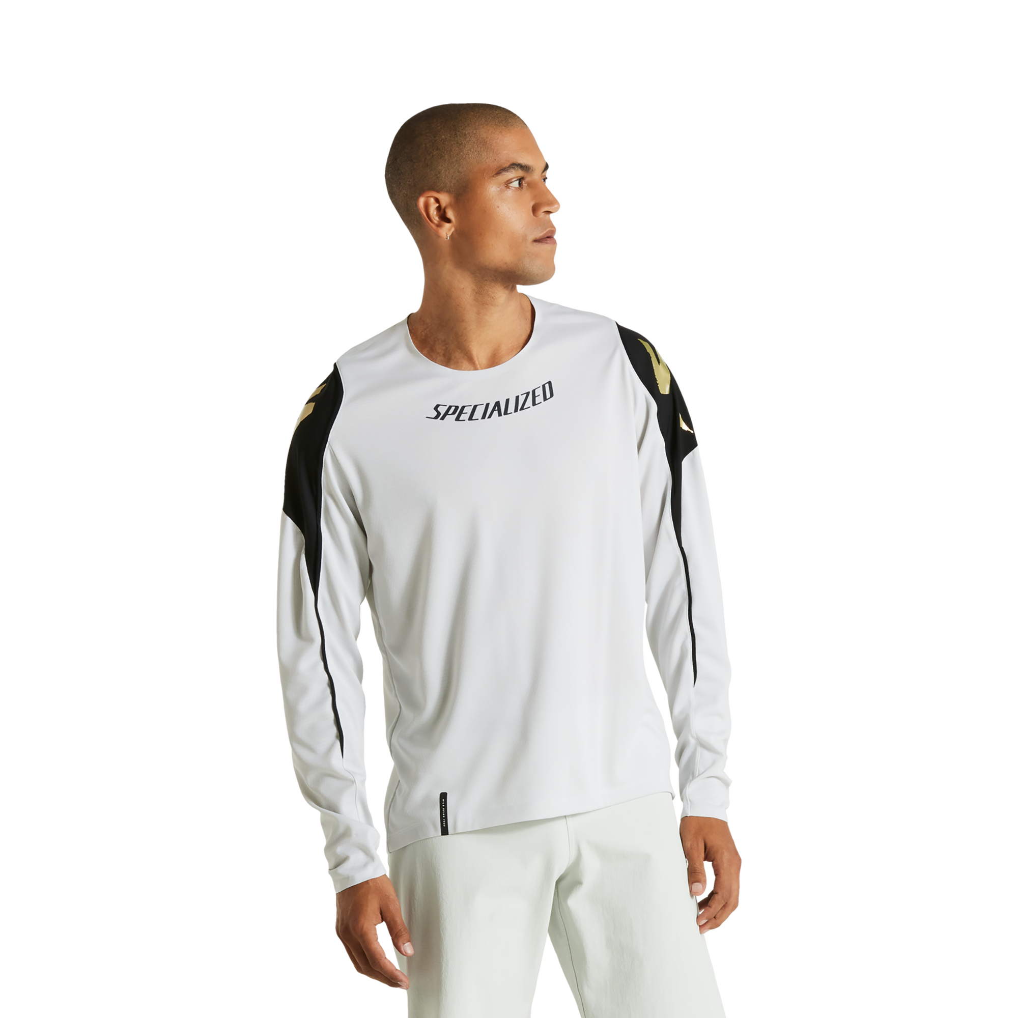 Specialized Gravity Long Sleeve Jersey - Dove Grey