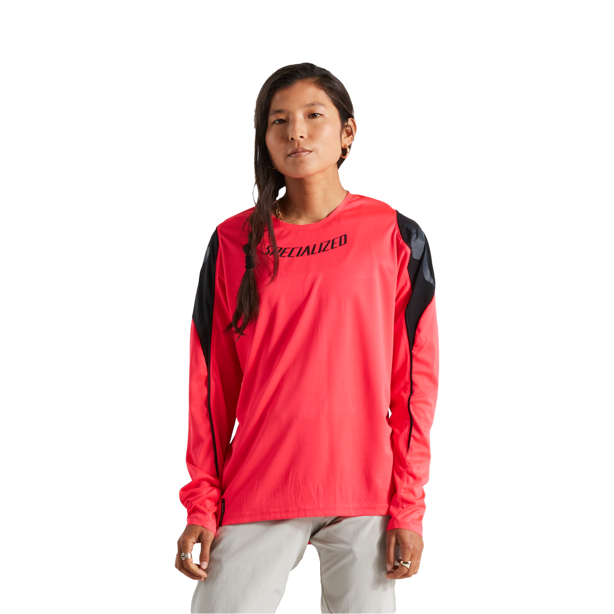 Specialized Gravity Long Sleeve Jersey - Imperial Red