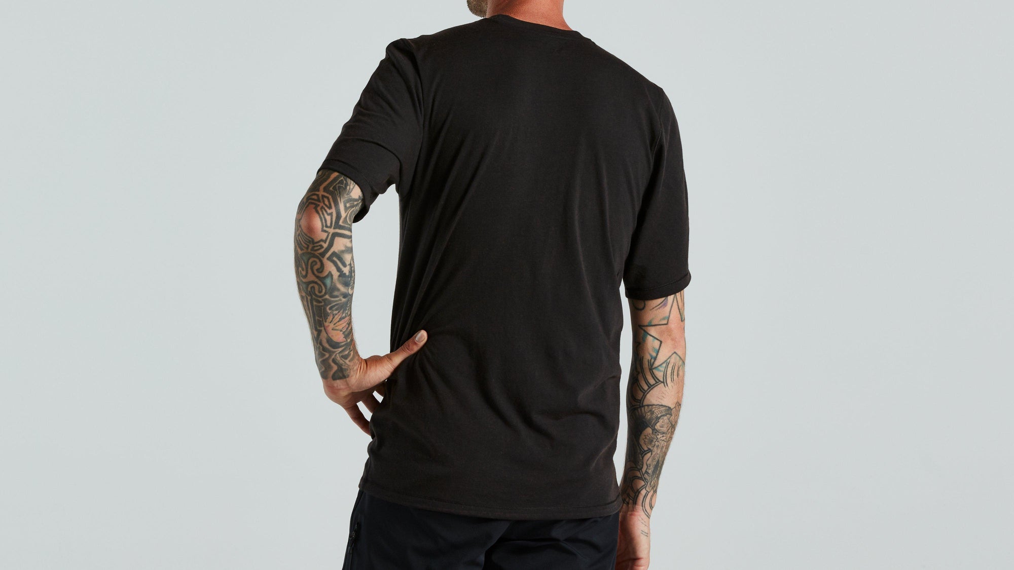 Specialized Men's Trail Mineral Wash Short Sleeve Jersey - Black