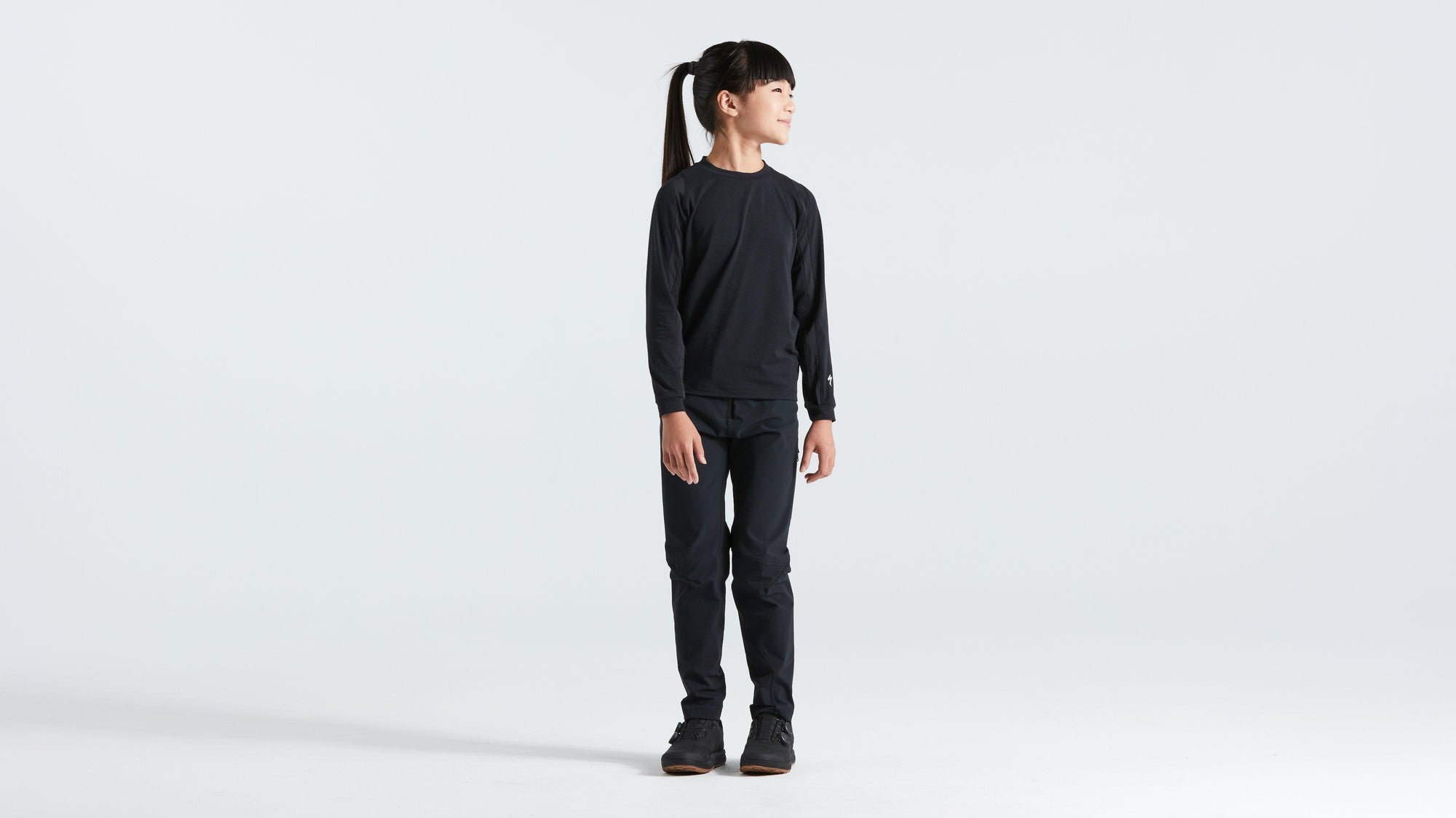 Specialized Youth Trail Long Sleeve Jersey - Black