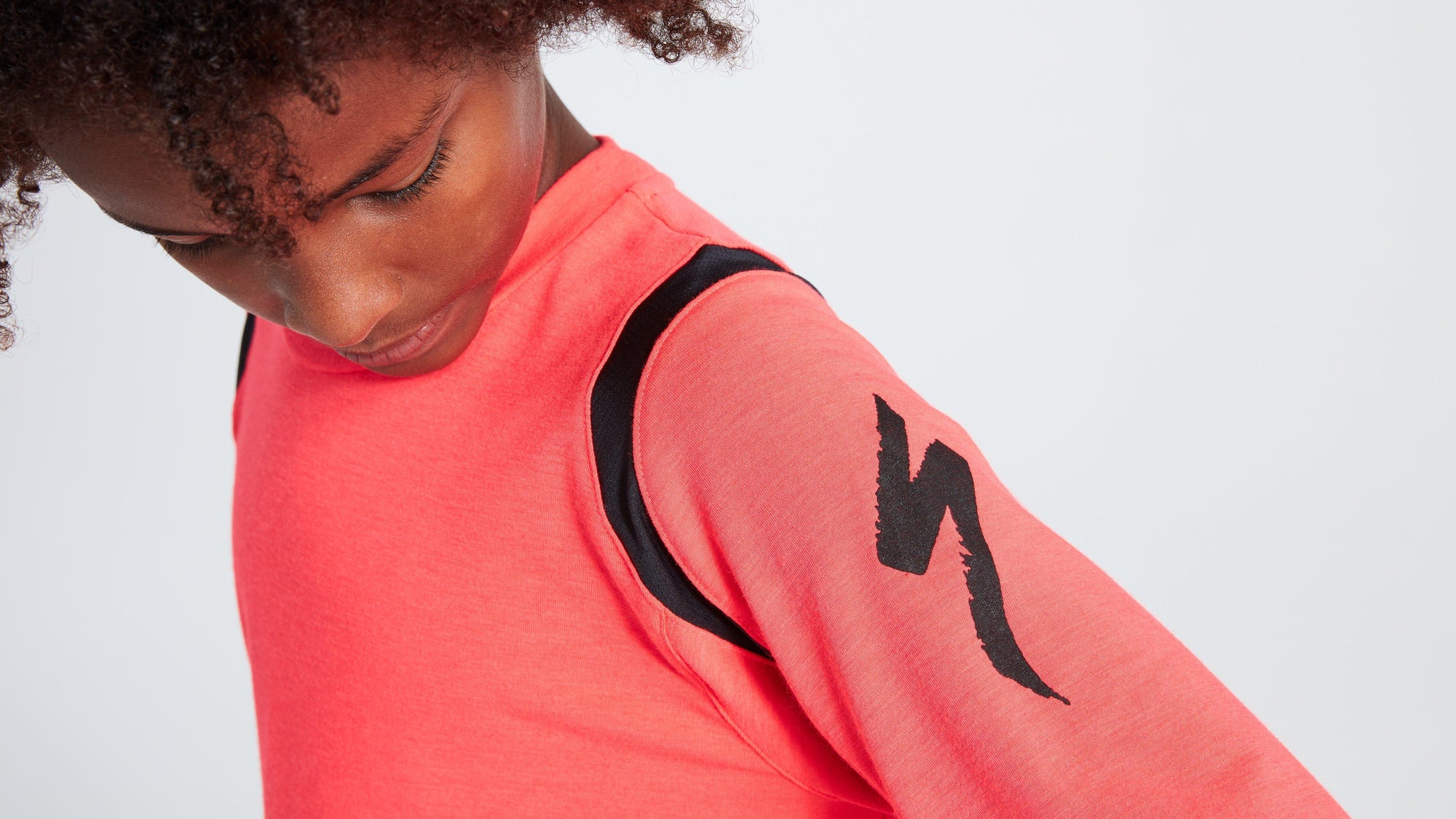 Specialized Youth Trail Long Sleeve Jersey - Imperial Red
