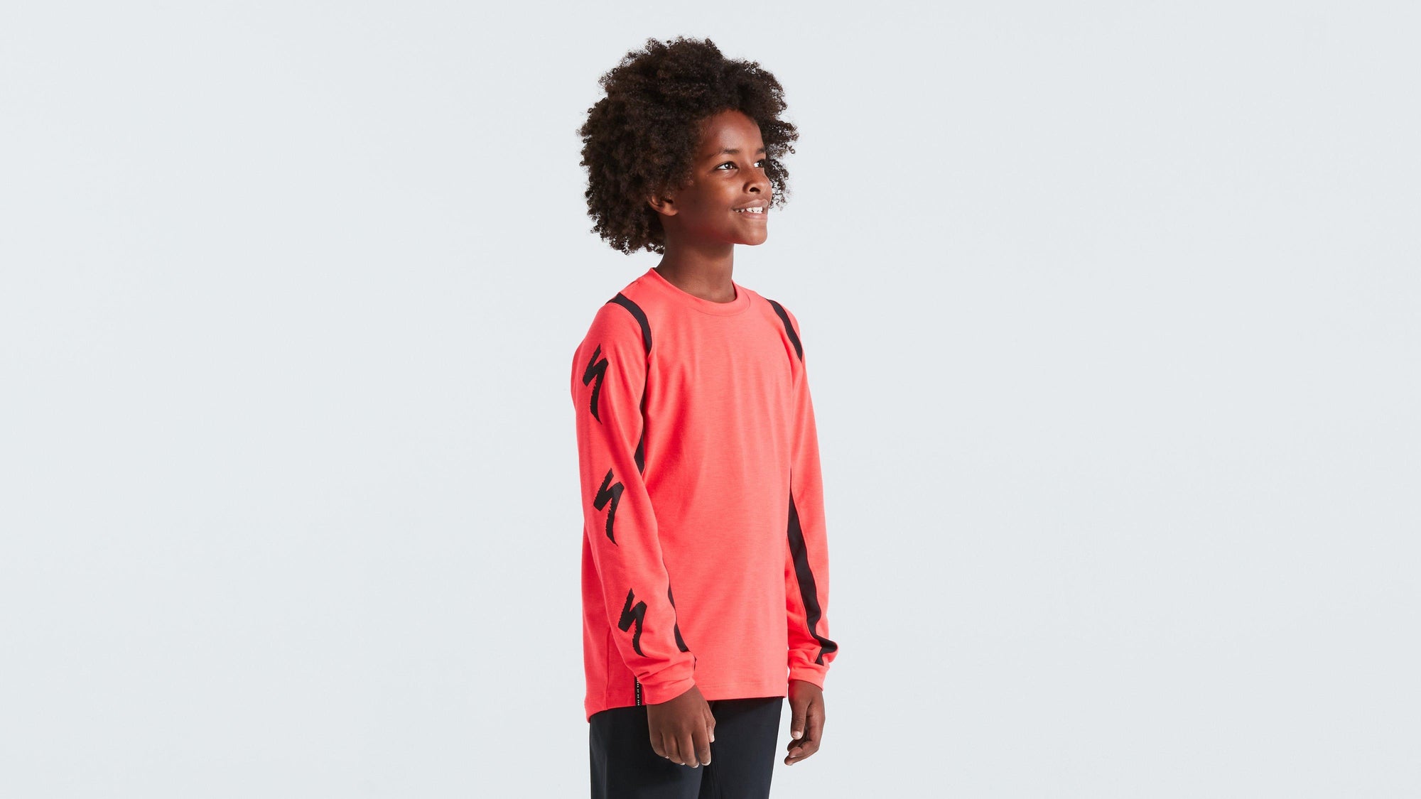 Specialized Youth Trail Long Sleeve Jersey - Imperial Red