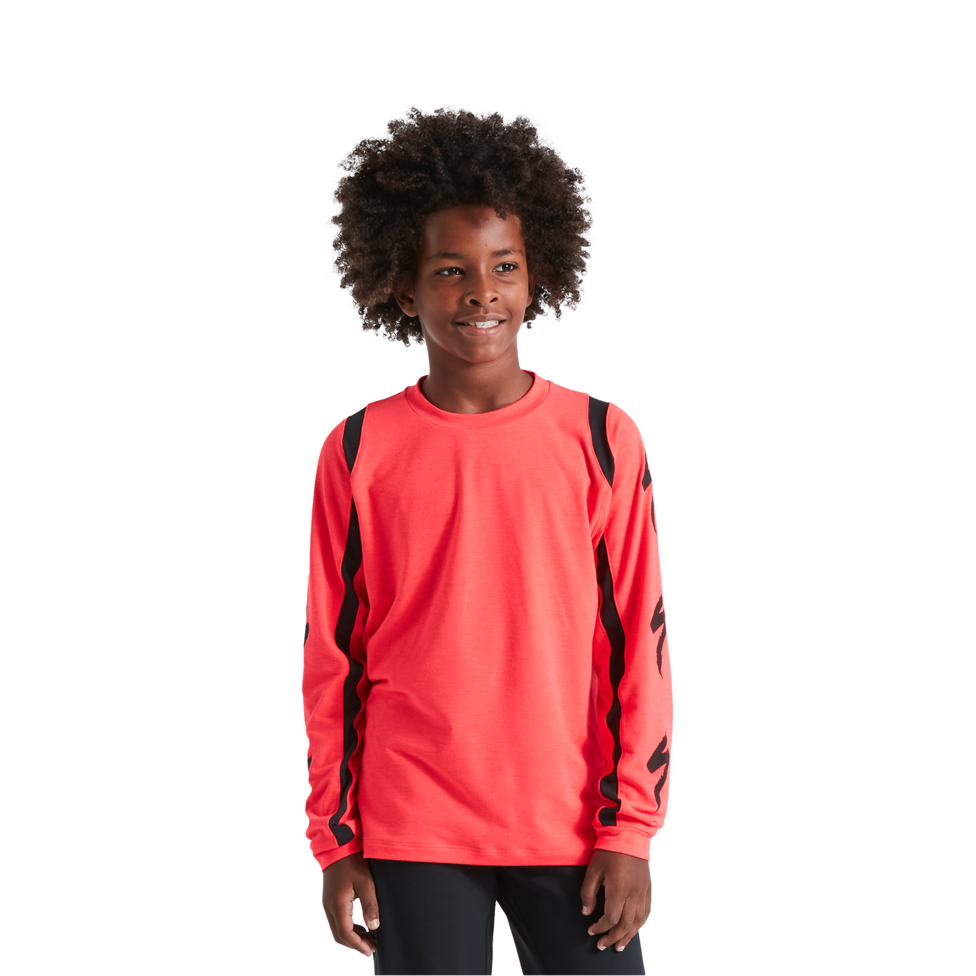 Specialized Youth Trail Long Sleeve Jersey - Imperial Red