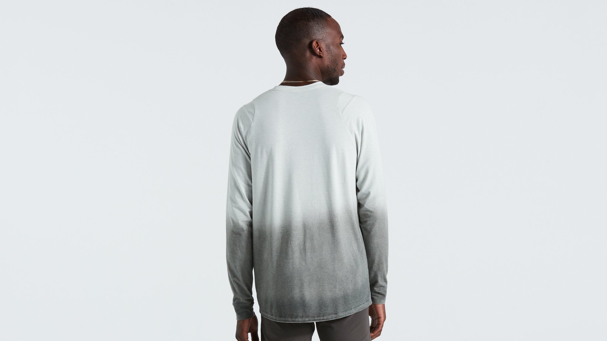 Specialized Men's Trail Long Sleeve Jersey - Dove Grey Spray