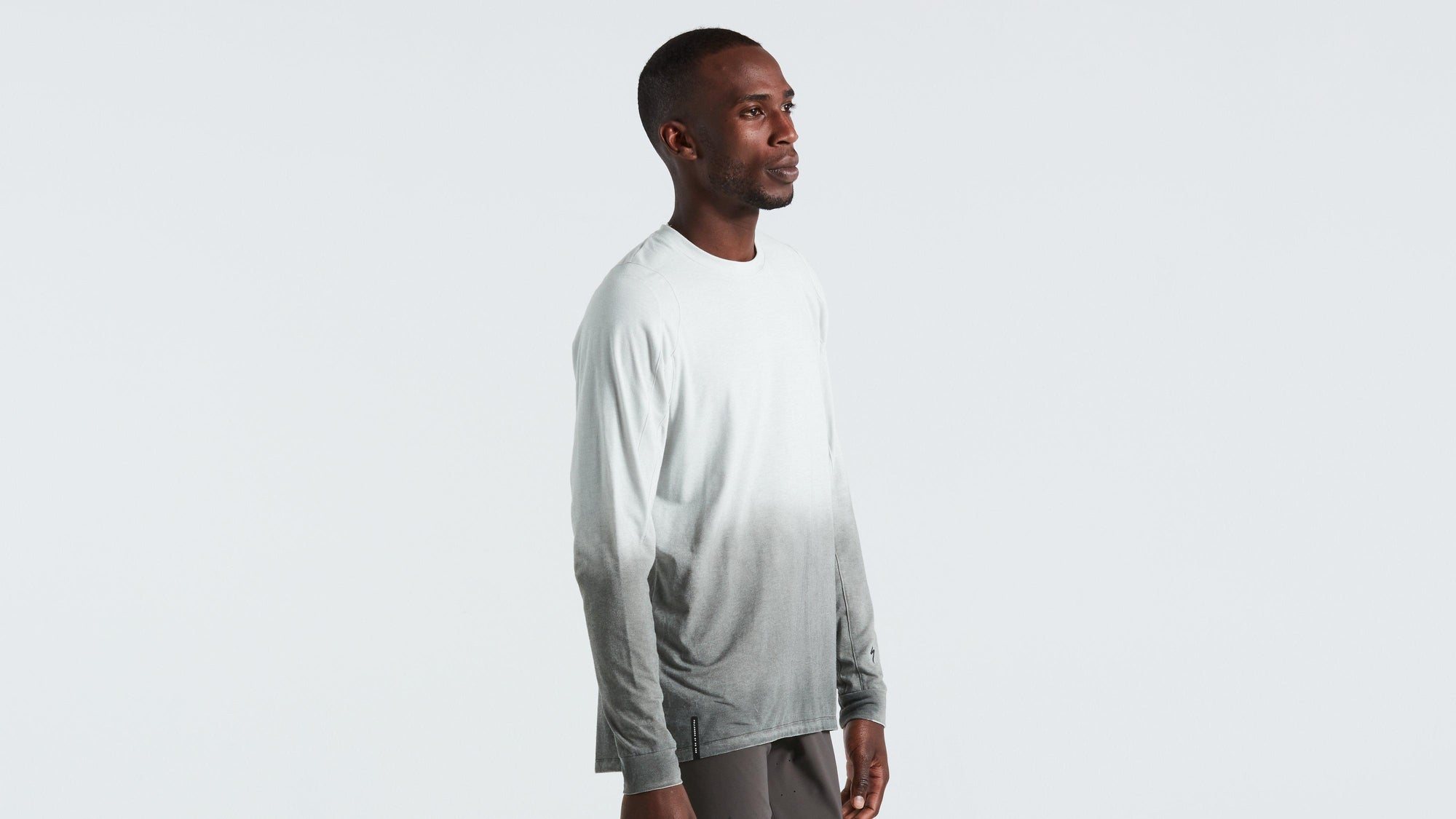 Specialized Men's Trail Long Sleeve Jersey - Dove Grey Spray