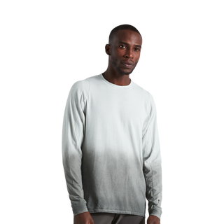 Specialized Men's Trail Long Sleeve Jersey - Dove Grey Spray