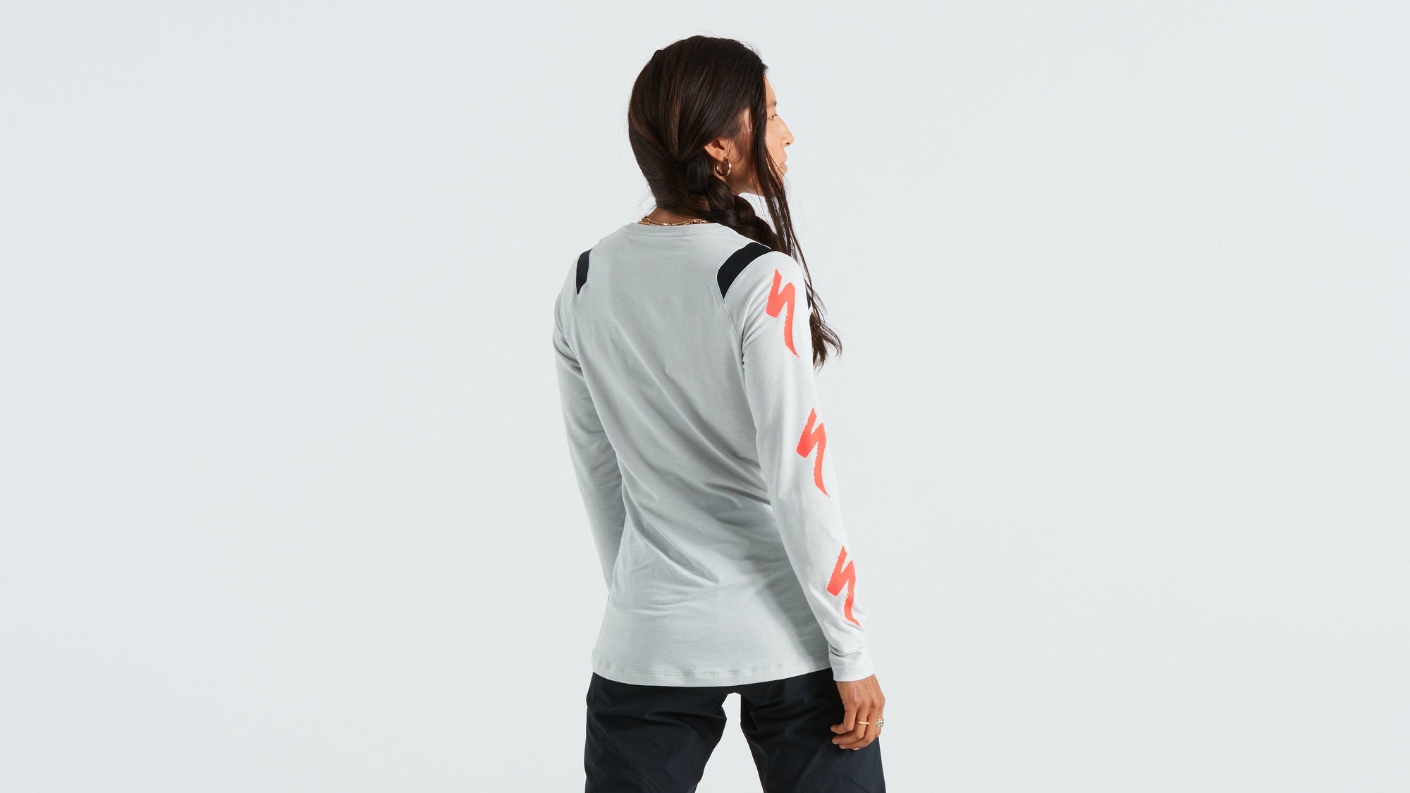 Specialized Women's Trail Long Sleeve Jersey - Dove Grey