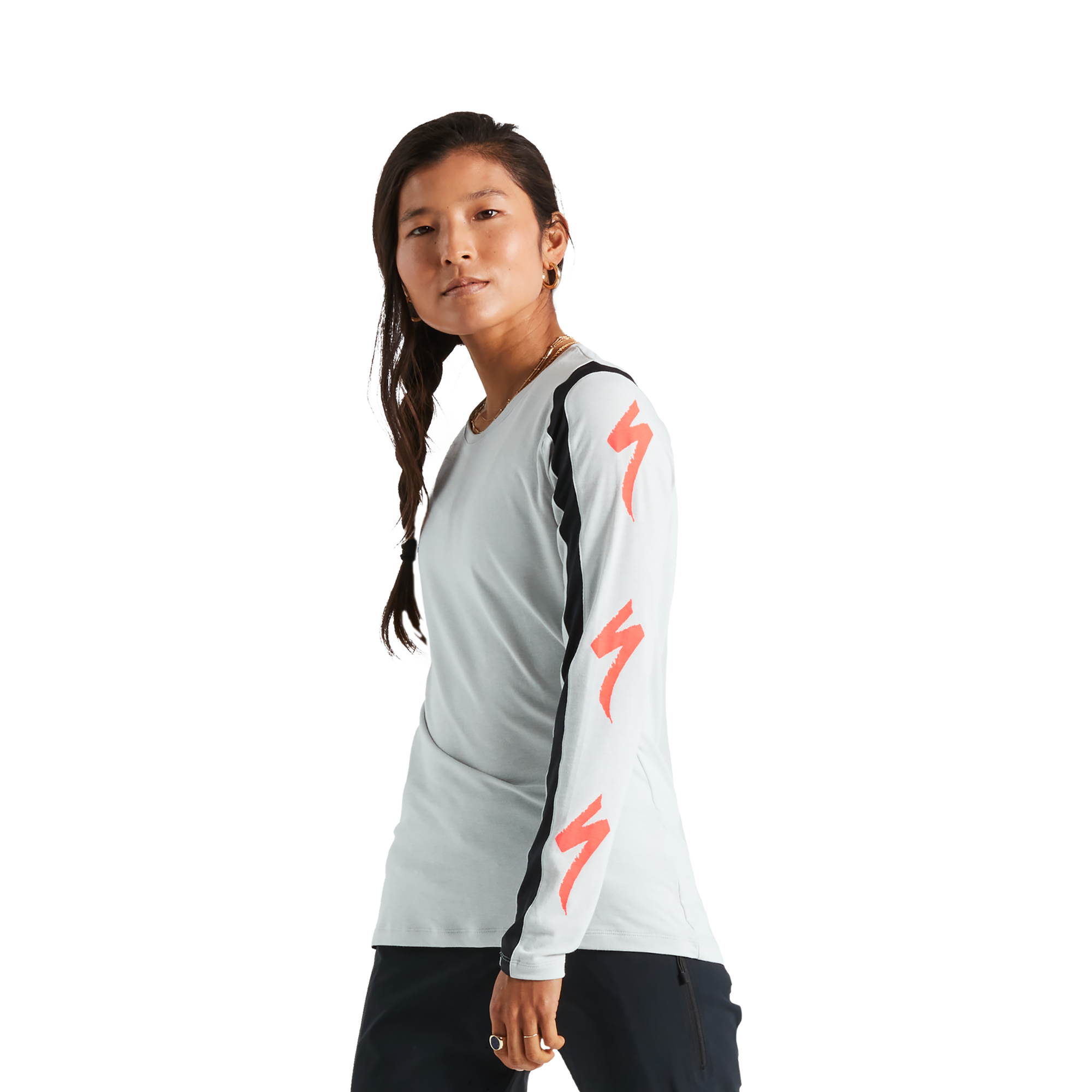 Specialized Women's Trail Long Sleeve Jersey - Dove Grey