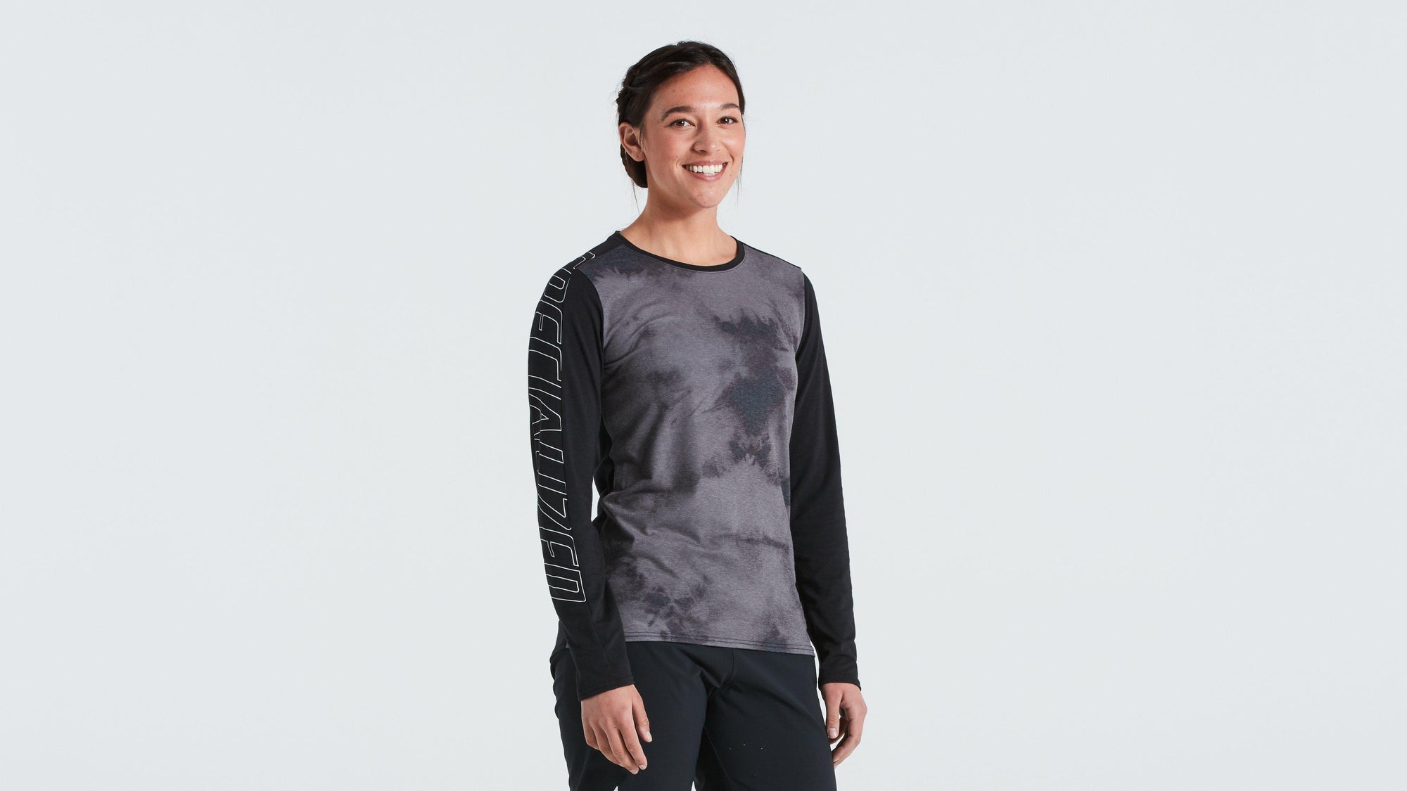 Specialized Women's Altered-Edition Trail Long Sleeve Jersey - Smoke