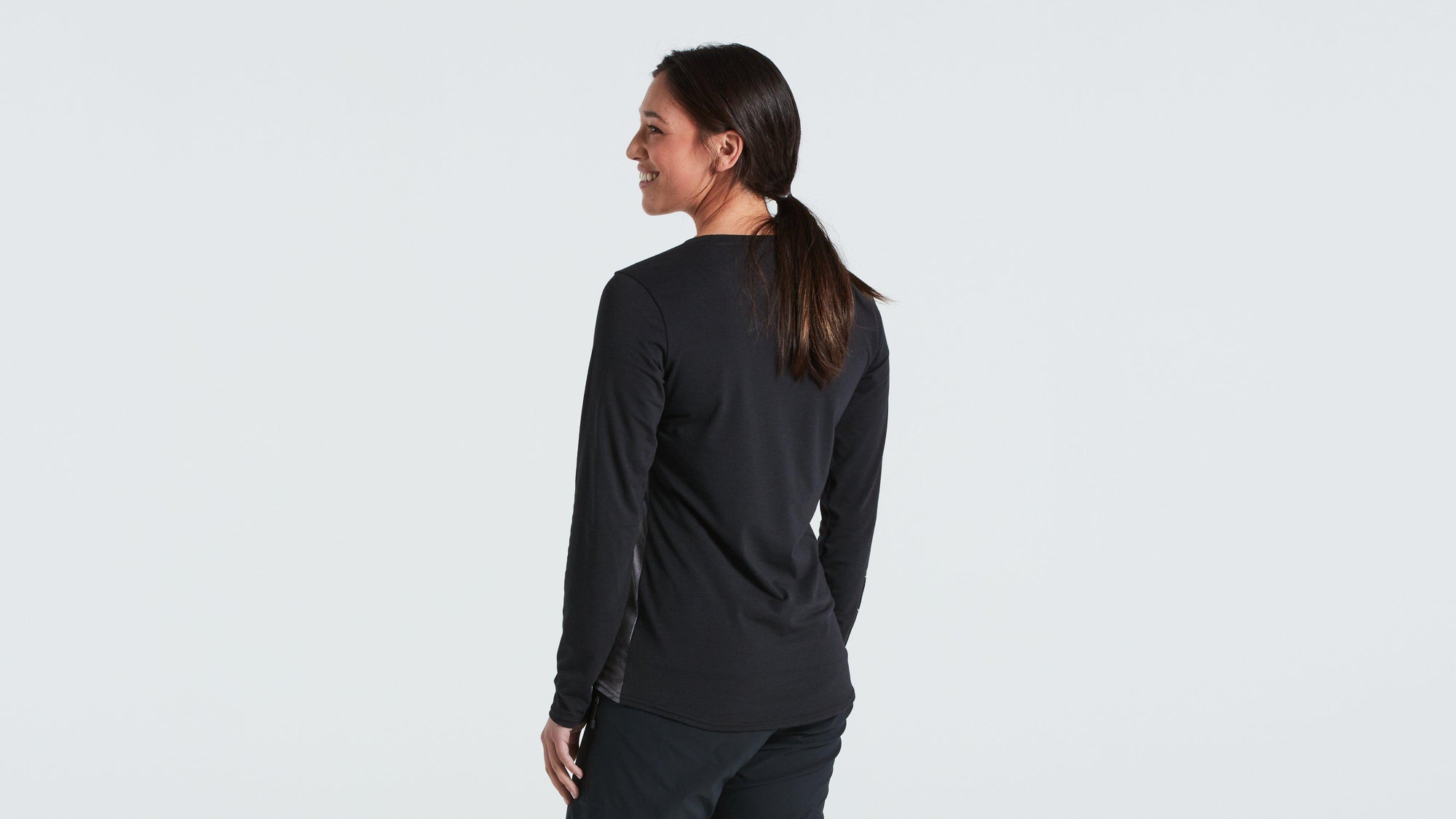 Specialized Women's Altered-Edition Trail Long Sleeve Jersey - Smoke
