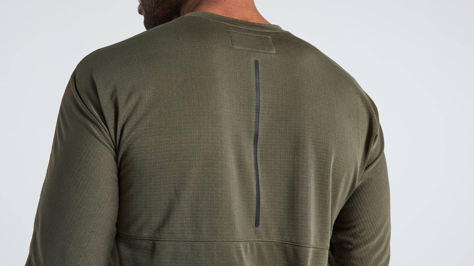 Specialized Men's Trail Thermal Jersey - Oak Green