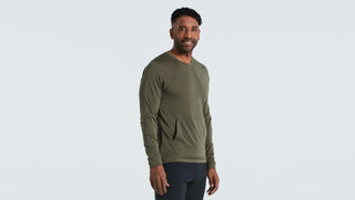 Specialized Men's Trail Thermal Jersey - Oak Green