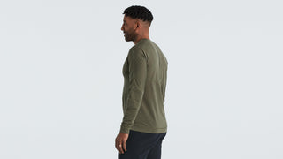Specialized Men's Trail Thermal Jersey - Oak Green