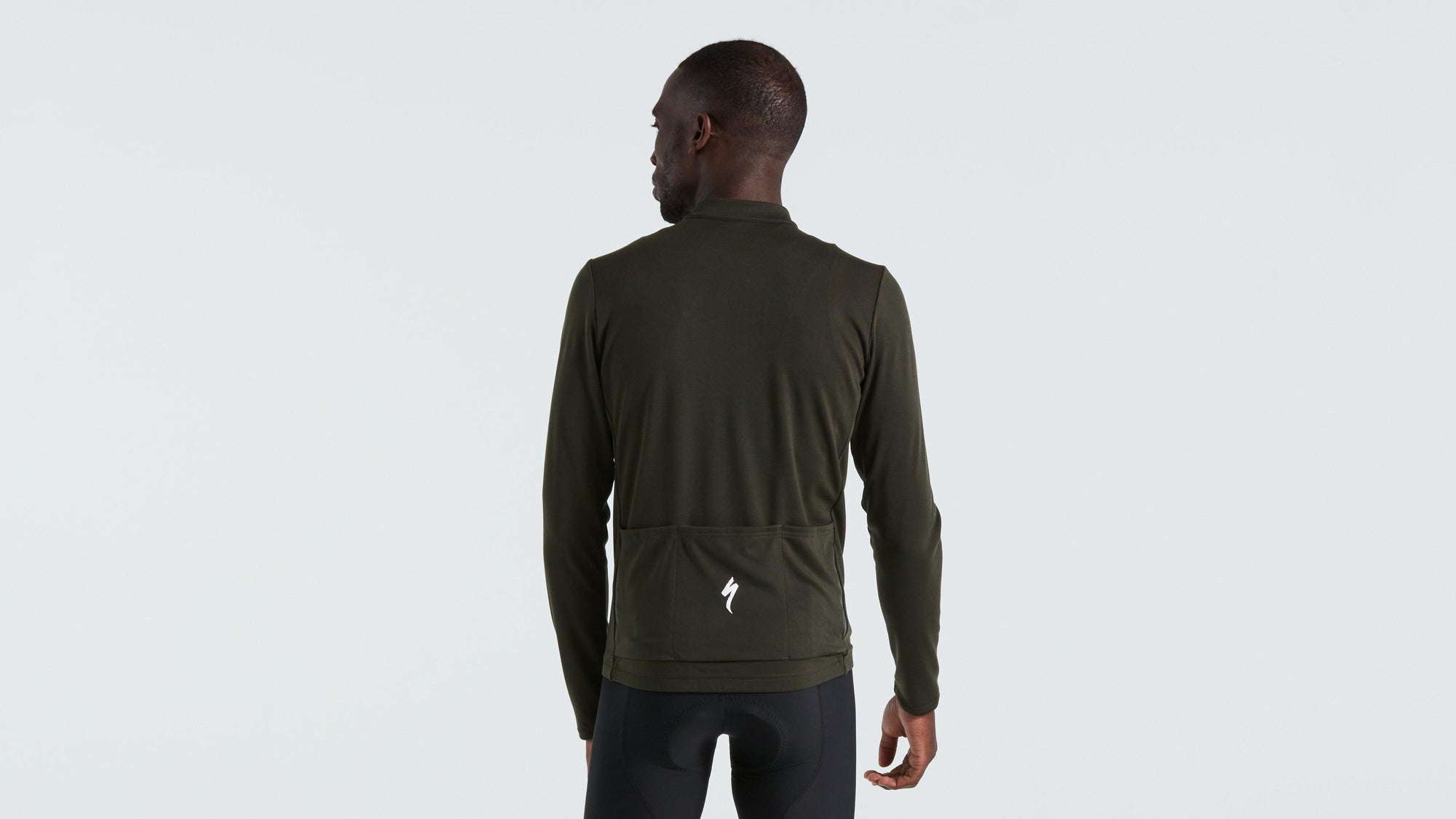 Specialized Men's RBX Classic Long Sleeve Jersey - Dark Moss Green
