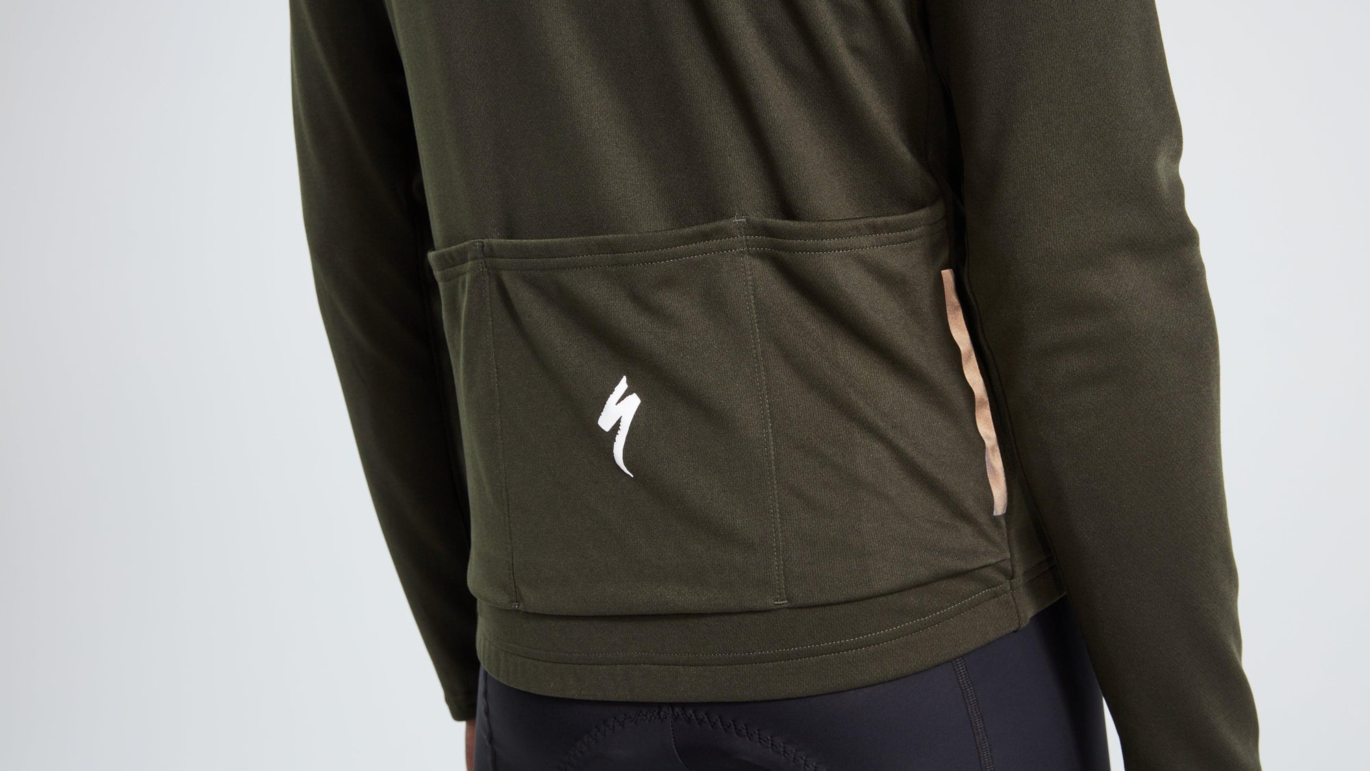 Specialized Men's RBX Classic Long Sleeve Jersey - Dark Moss Green