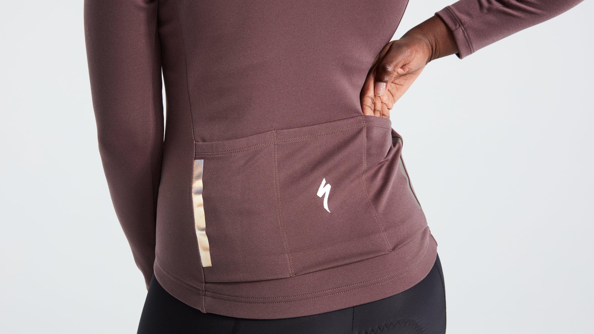 Specialized Women's RBX Classic Long Sleeve Jersey - Cast Umber