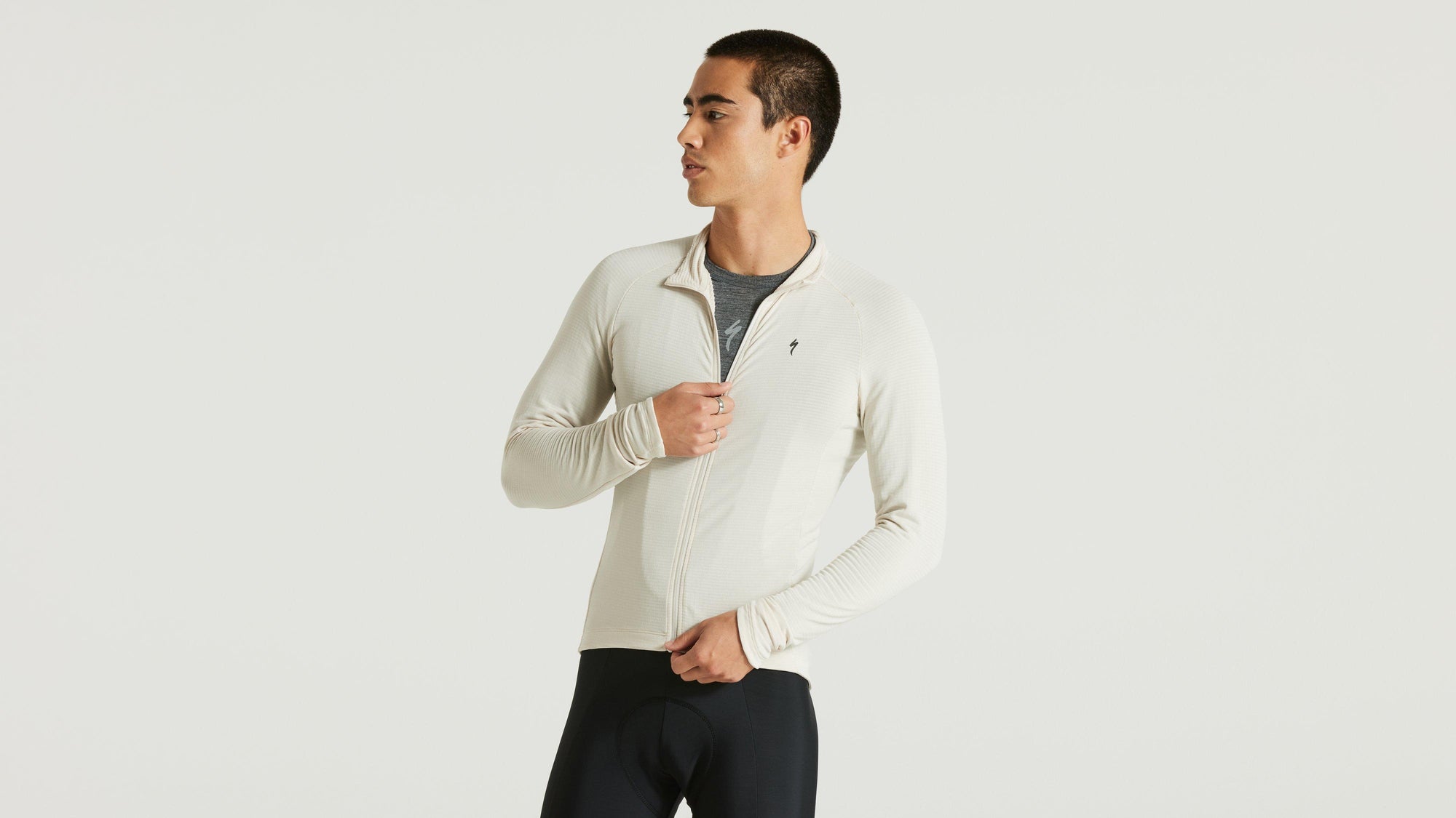 Specialized Men's Prime Power Grid™ LS Jersey - White Mountains