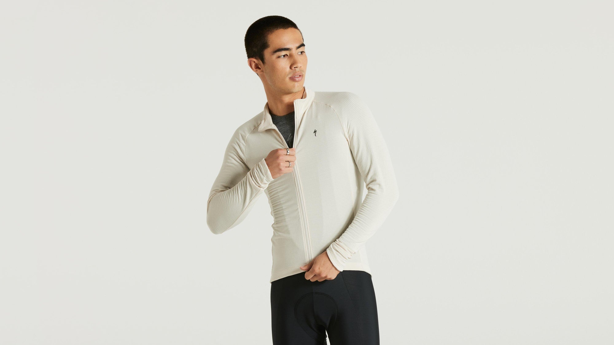 Specialized Men's Prime Power Grid™ LS Jersey - White Mountains