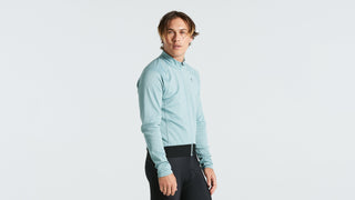 Specialized Men's RBX Expert Long Sleeve Thermal Jersey - Arctic Blue