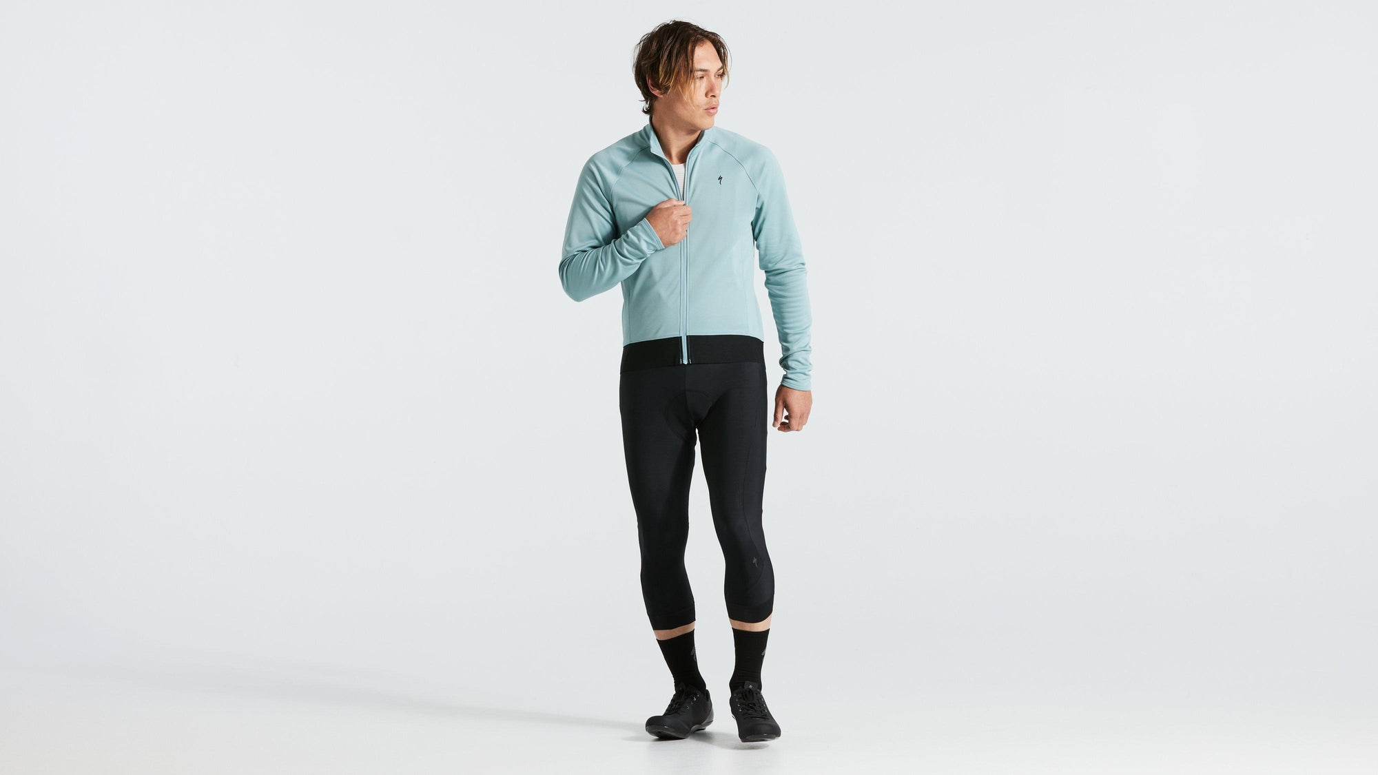 Specialized Men's RBX Expert Long Sleeve Thermal Jersey - Arctic Blue