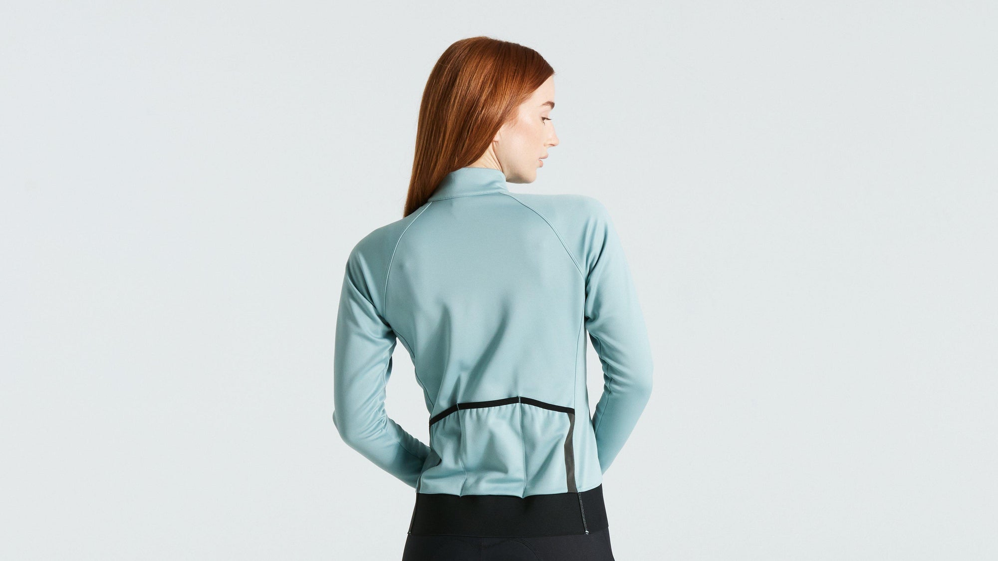 Specialized Women's RBX Expert Long Sleeve Thermal Jersey - Arctic Blue
