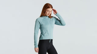 Specialized Women's RBX Expert Long Sleeve Thermal Jersey - Arctic Blue