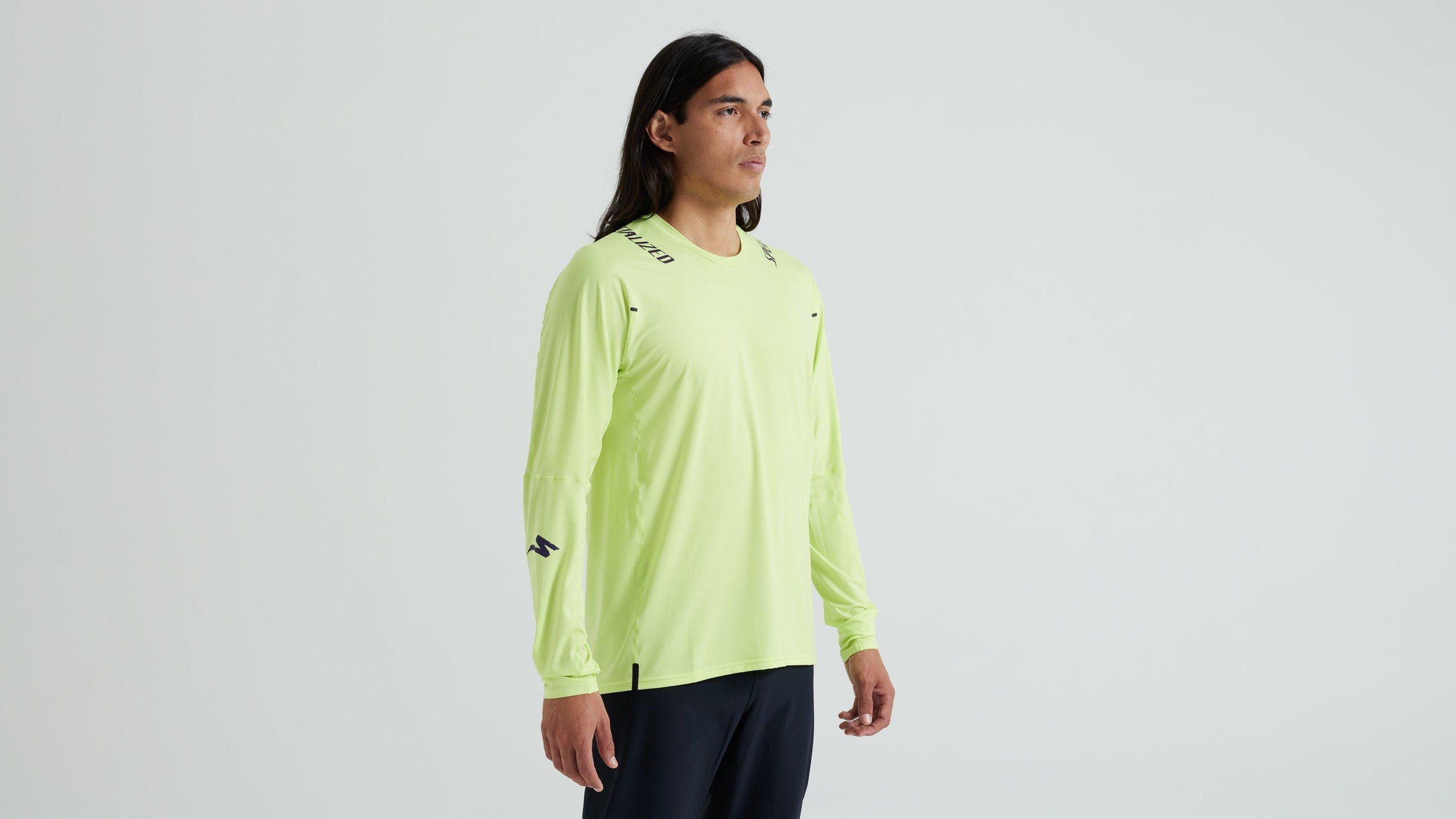 Specialized Men's Trail Air Long Sleeve Jersey - Limestone