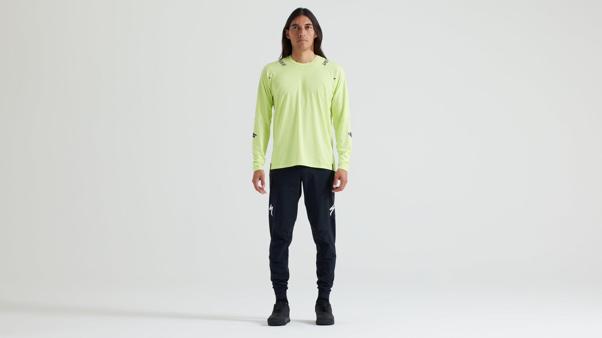 Specialized Men's Trail Air Long Sleeve Jersey - Limestone