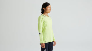 Specialized Women's Trail Air Long Sleeve Jersey - Limestone