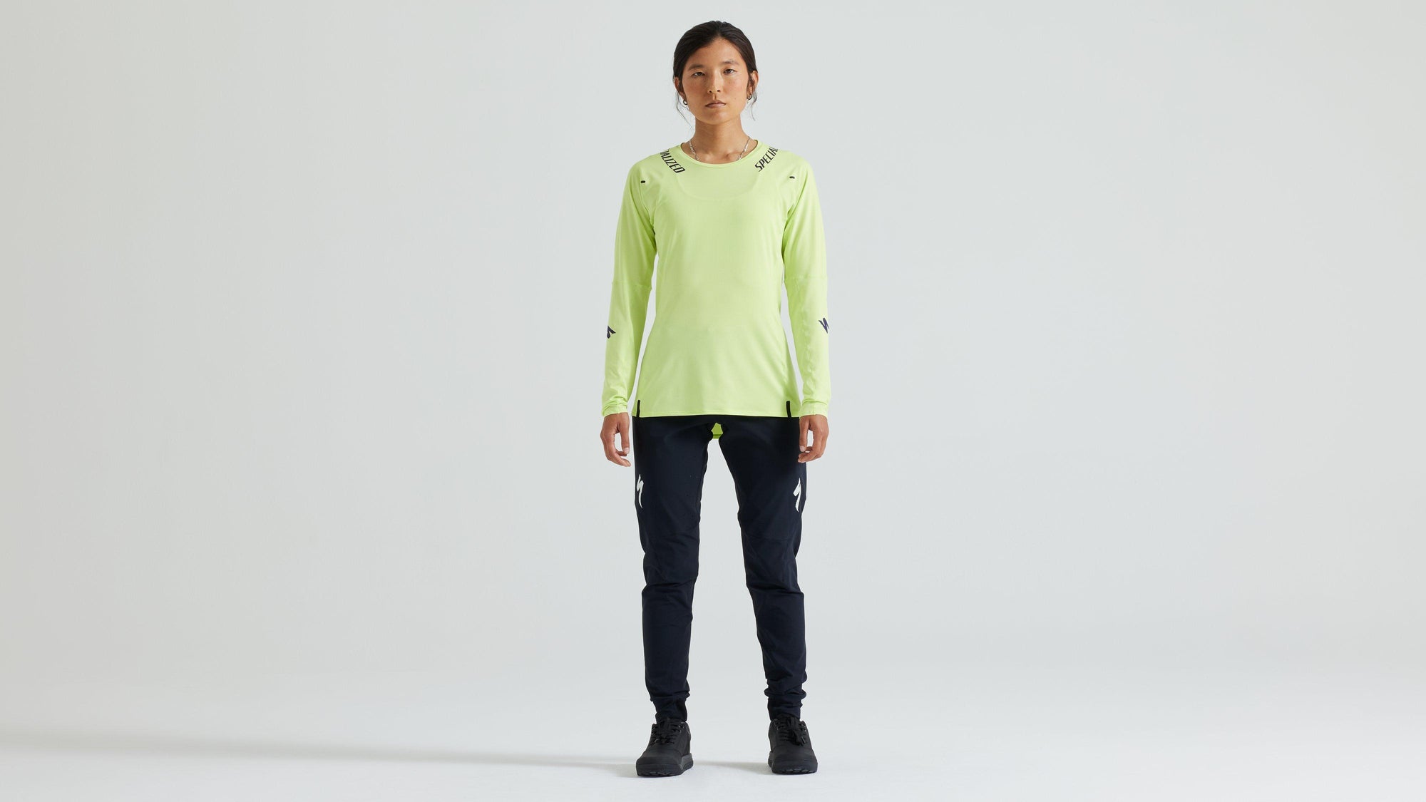 Specialized Women's Trail Air Long Sleeve Jersey - Limestone