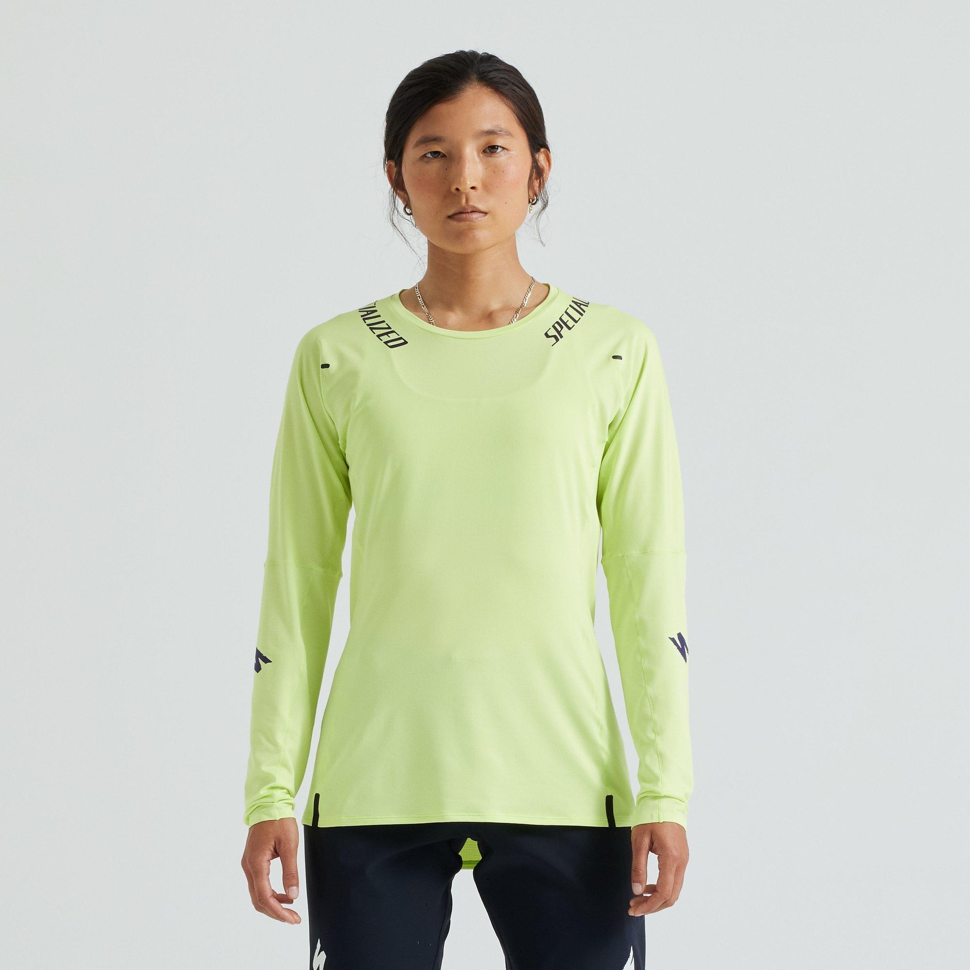 Specialized Women's Trail Air Long Sleeve Jersey - Limestone